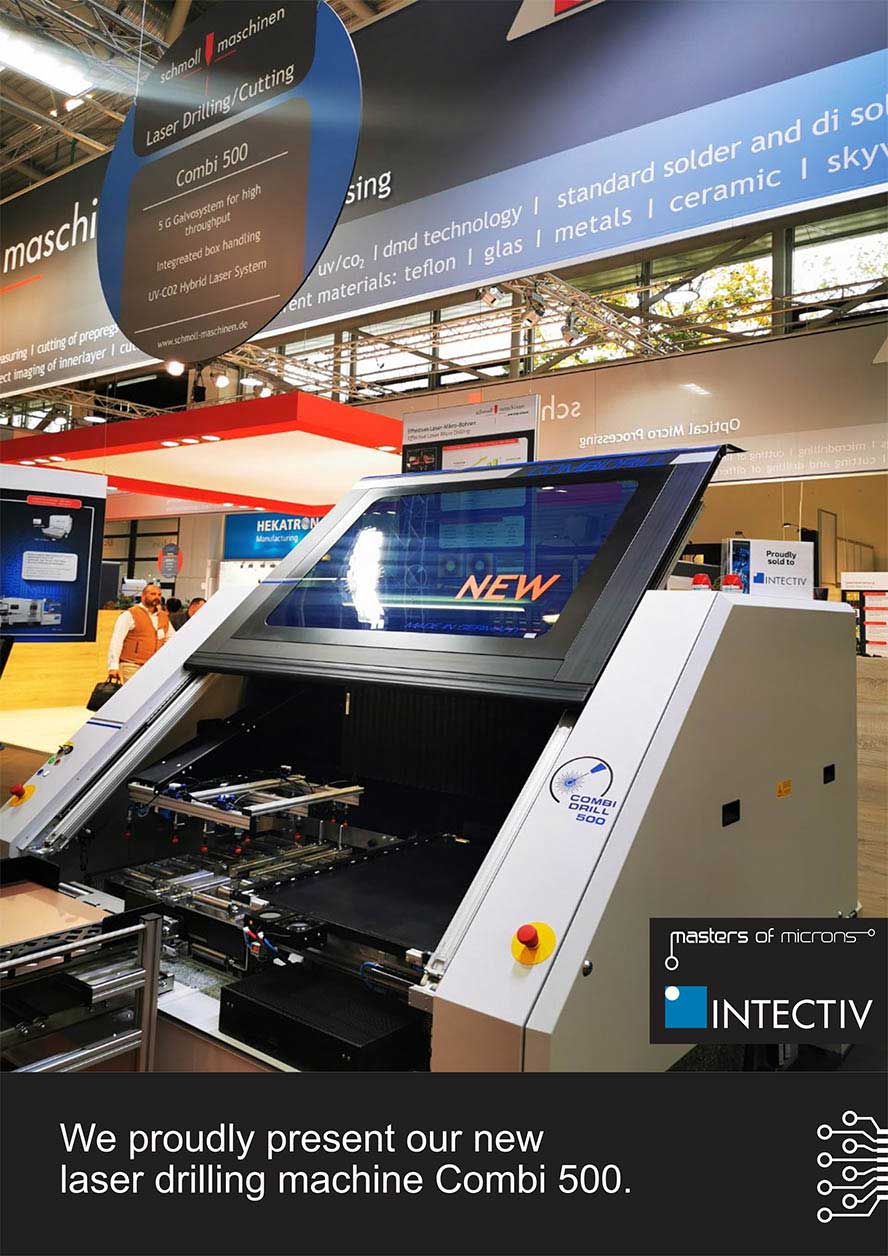 Laserski vrtalni stroj Combi 500